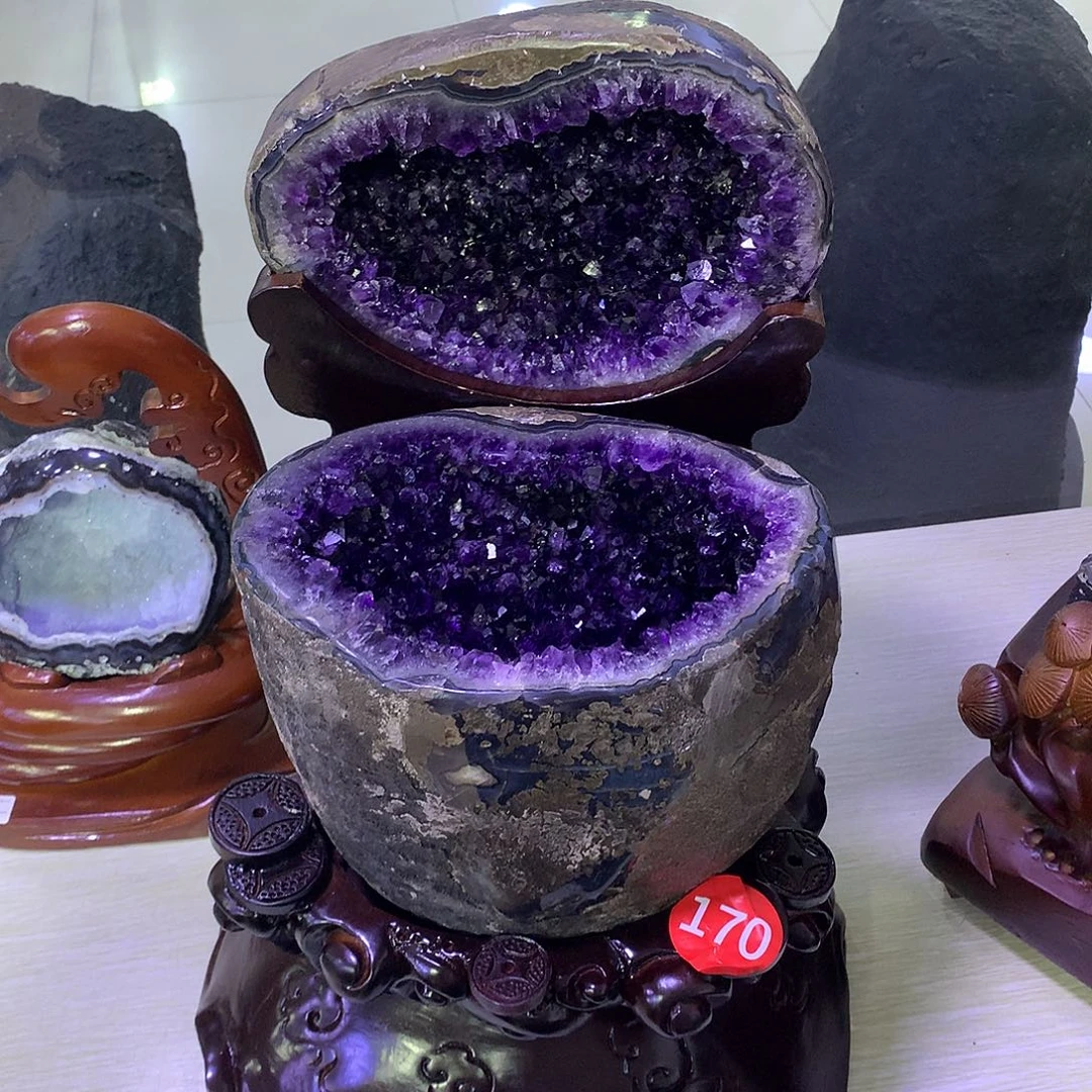 未镶嵌大型摆件（非配饰）紫晶