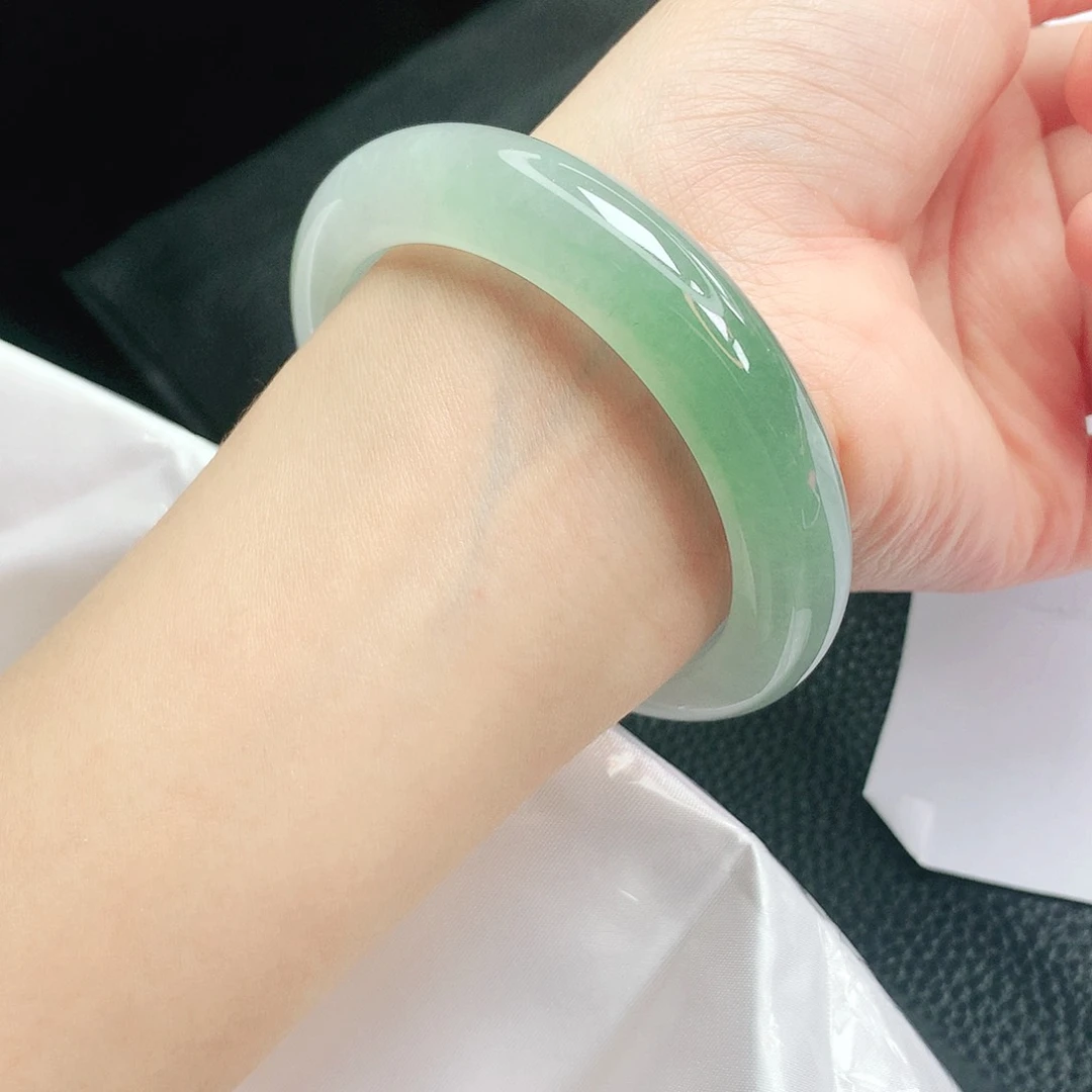 【闪购商品】未镶嵌手镯翡翠缅甸天然a货翡翠