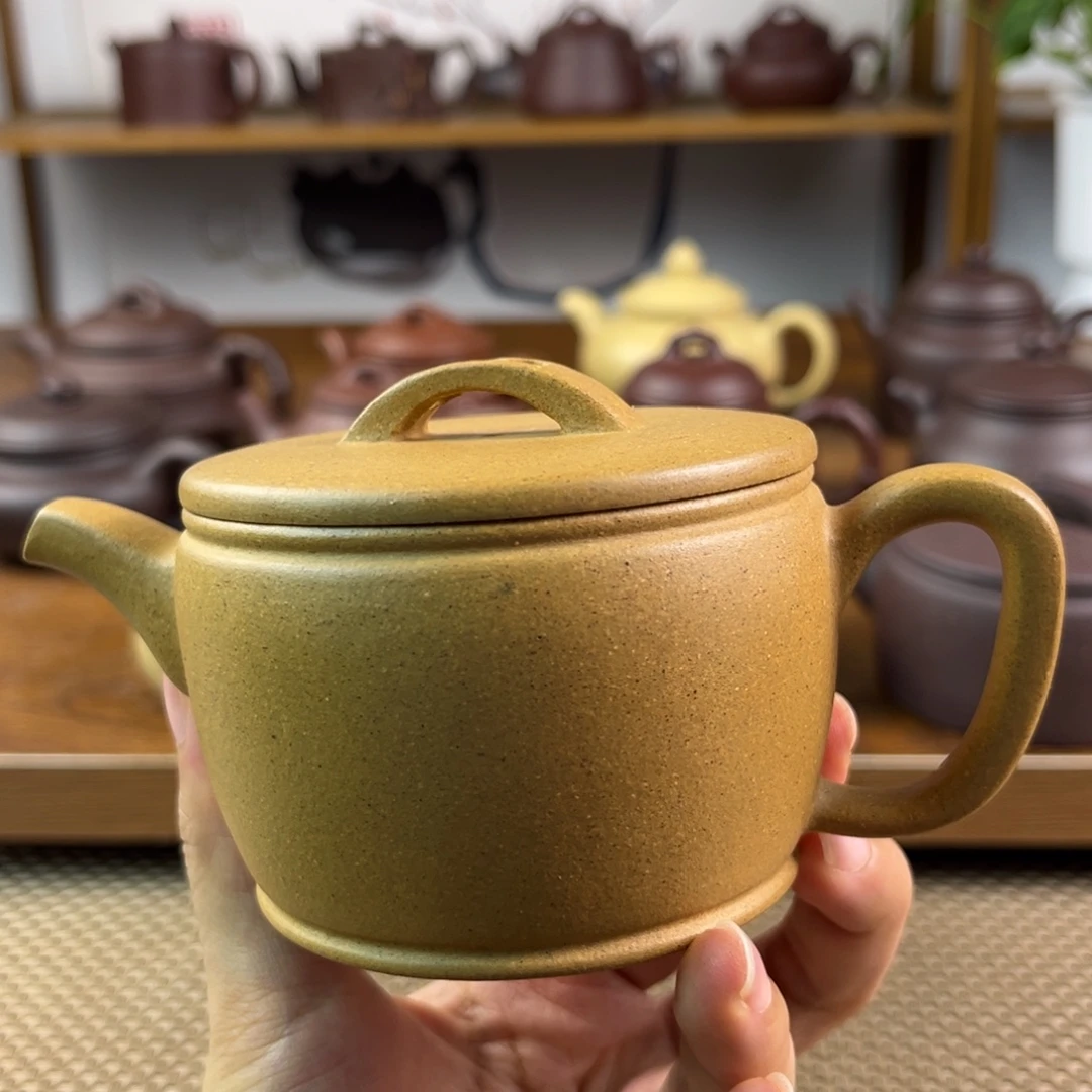 紫砂茶壶手工制作工艺精湛180c