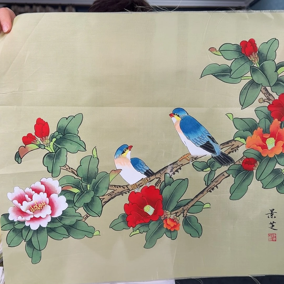 纯手绘的好看作品