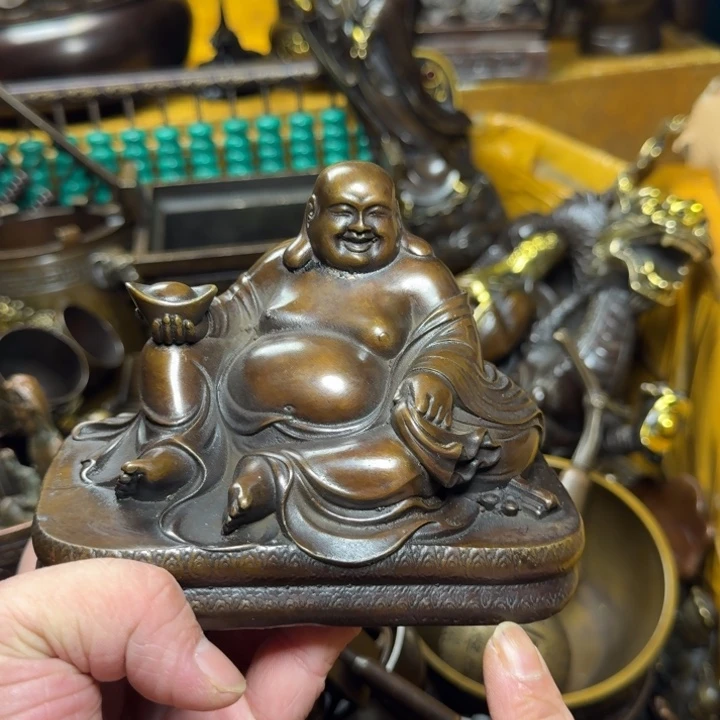 铜器摆件收收藏藏
