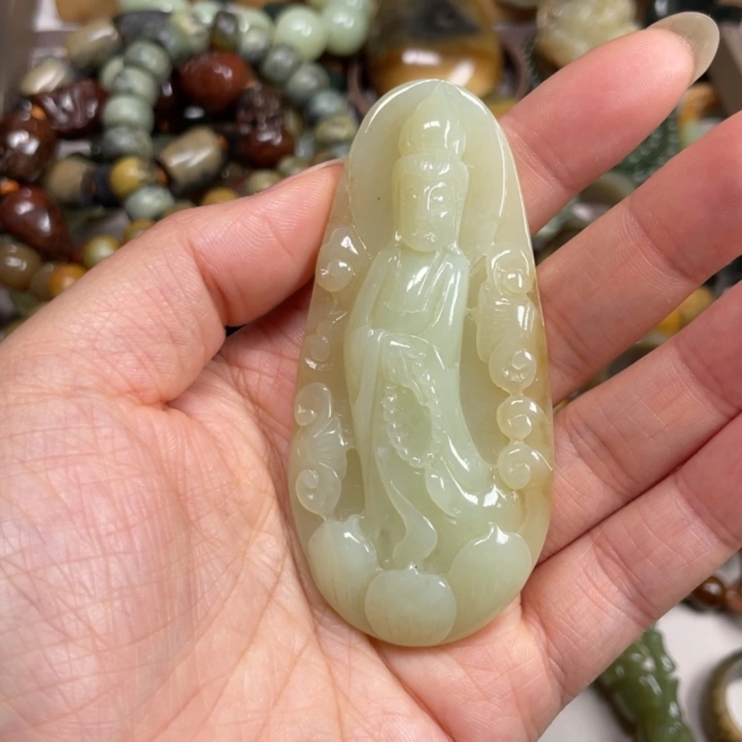 【闪购商品】岫岩老玉（透闪石质玉）未镶嵌挂件