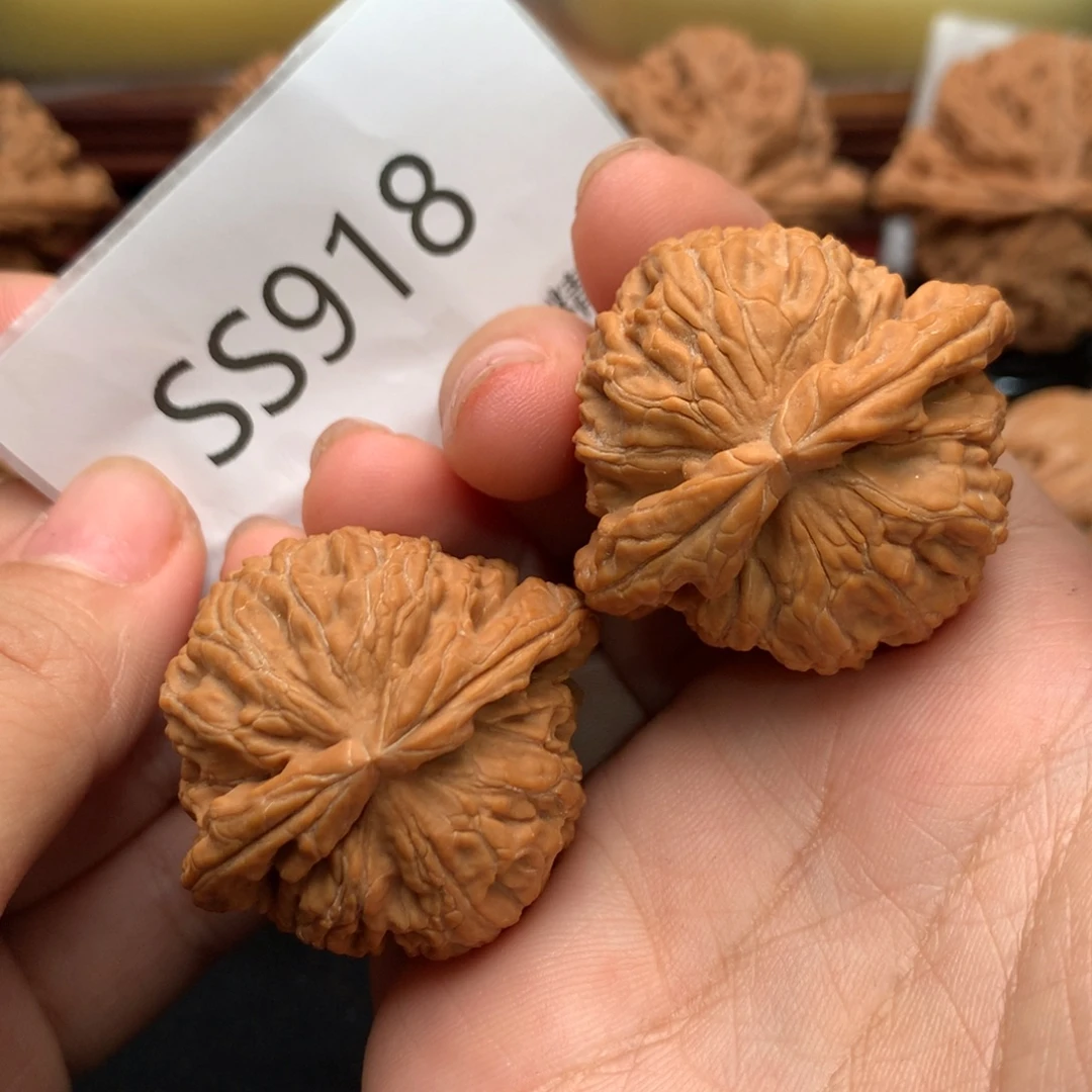 把件文玩核桃全品白狮子38