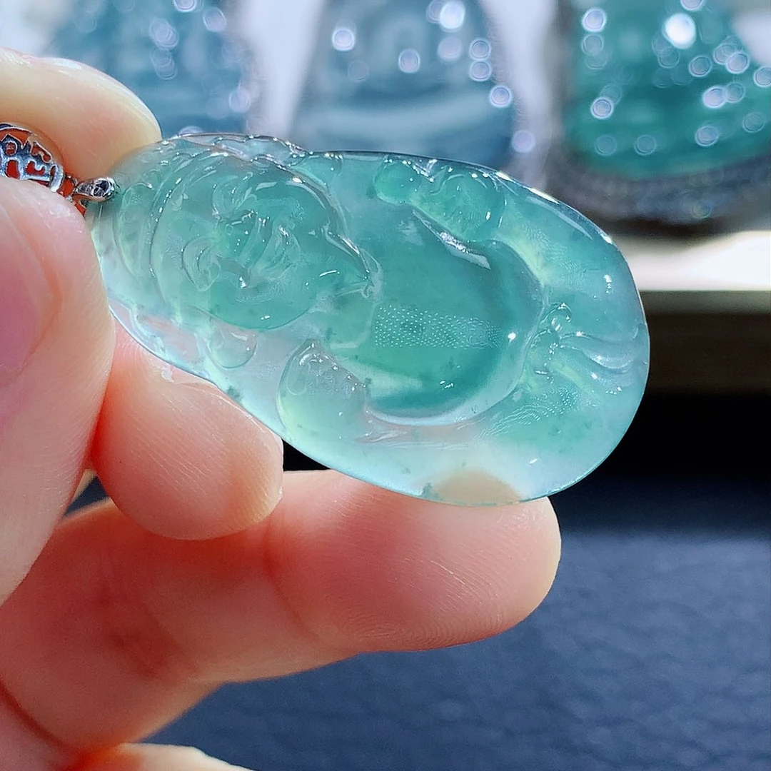 未镶嵌挂件翡翠翡翠