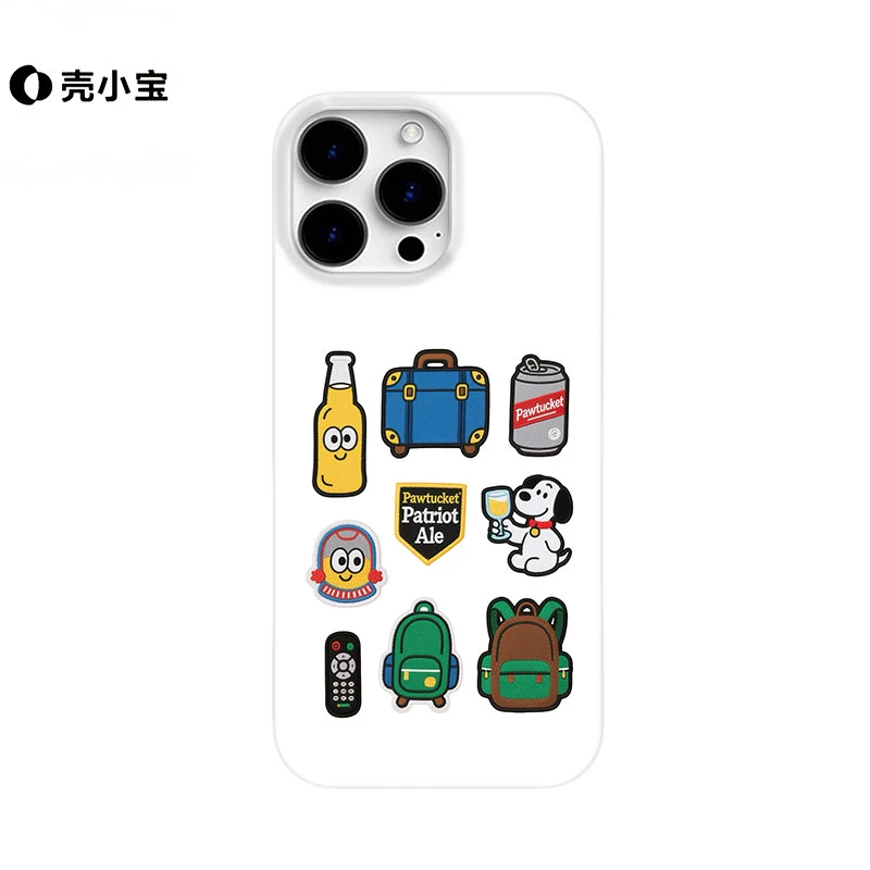 干杯小狗适用苹果16promax手机壳iphone15pro趣味14pro/13个性12p