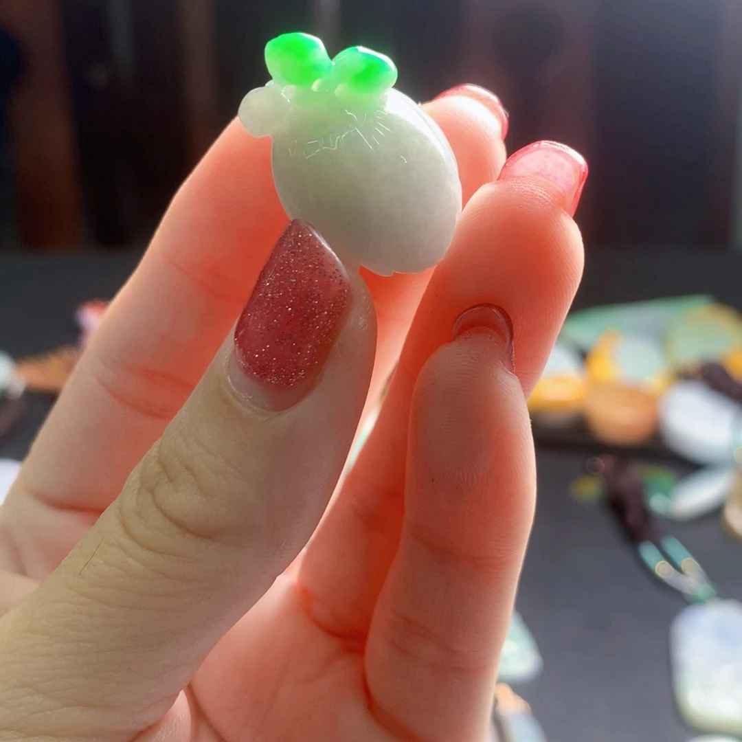 颈饰未镶嵌翡翠纯天然