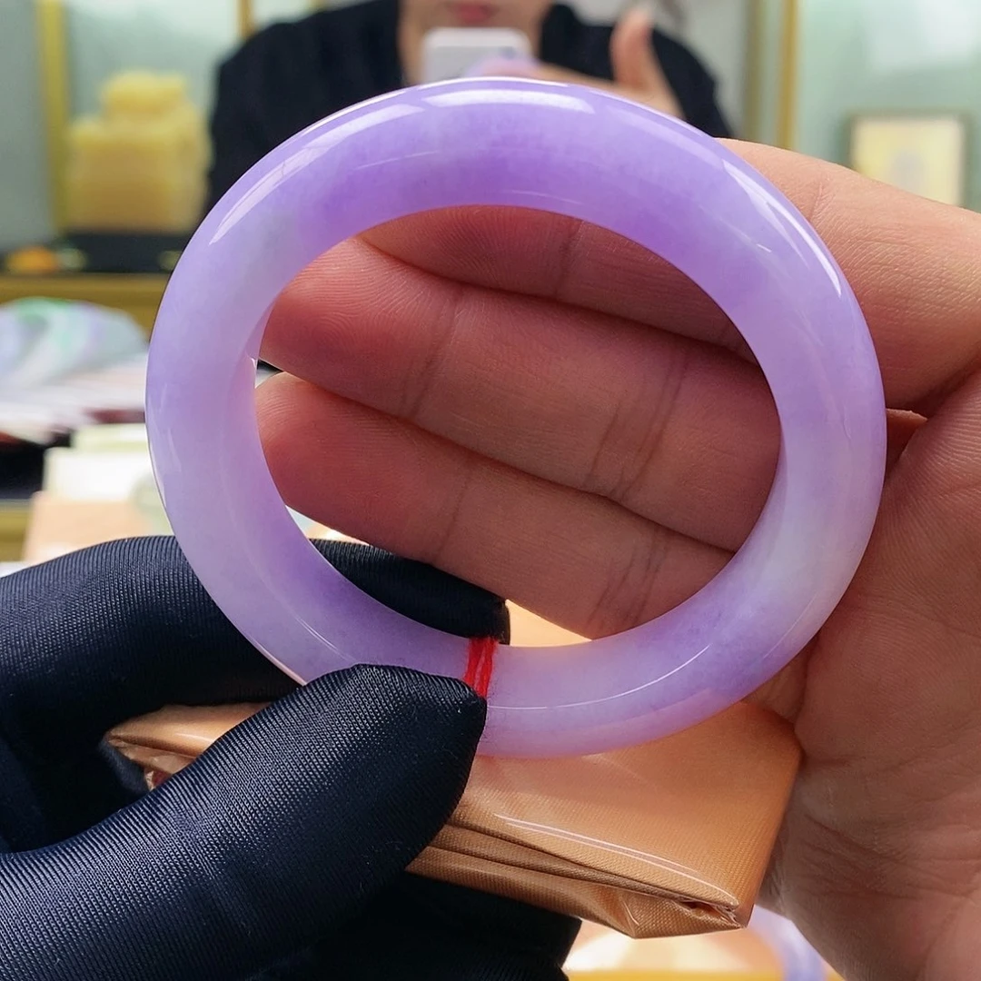 【闪购商品】未镶嵌手镯翡翠满紫