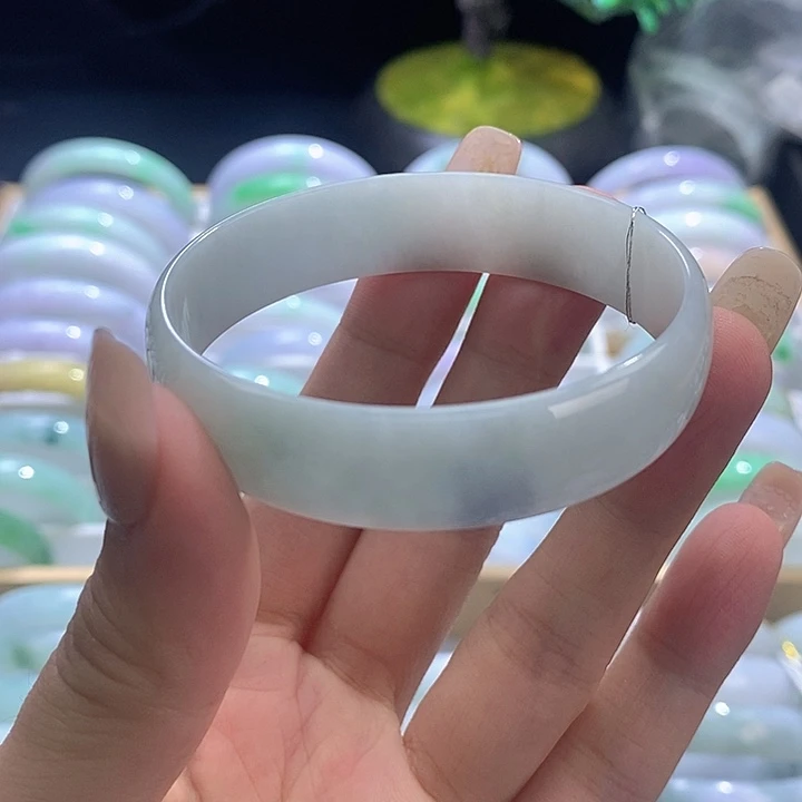 未镶嵌手链翡翠小雅53圈口