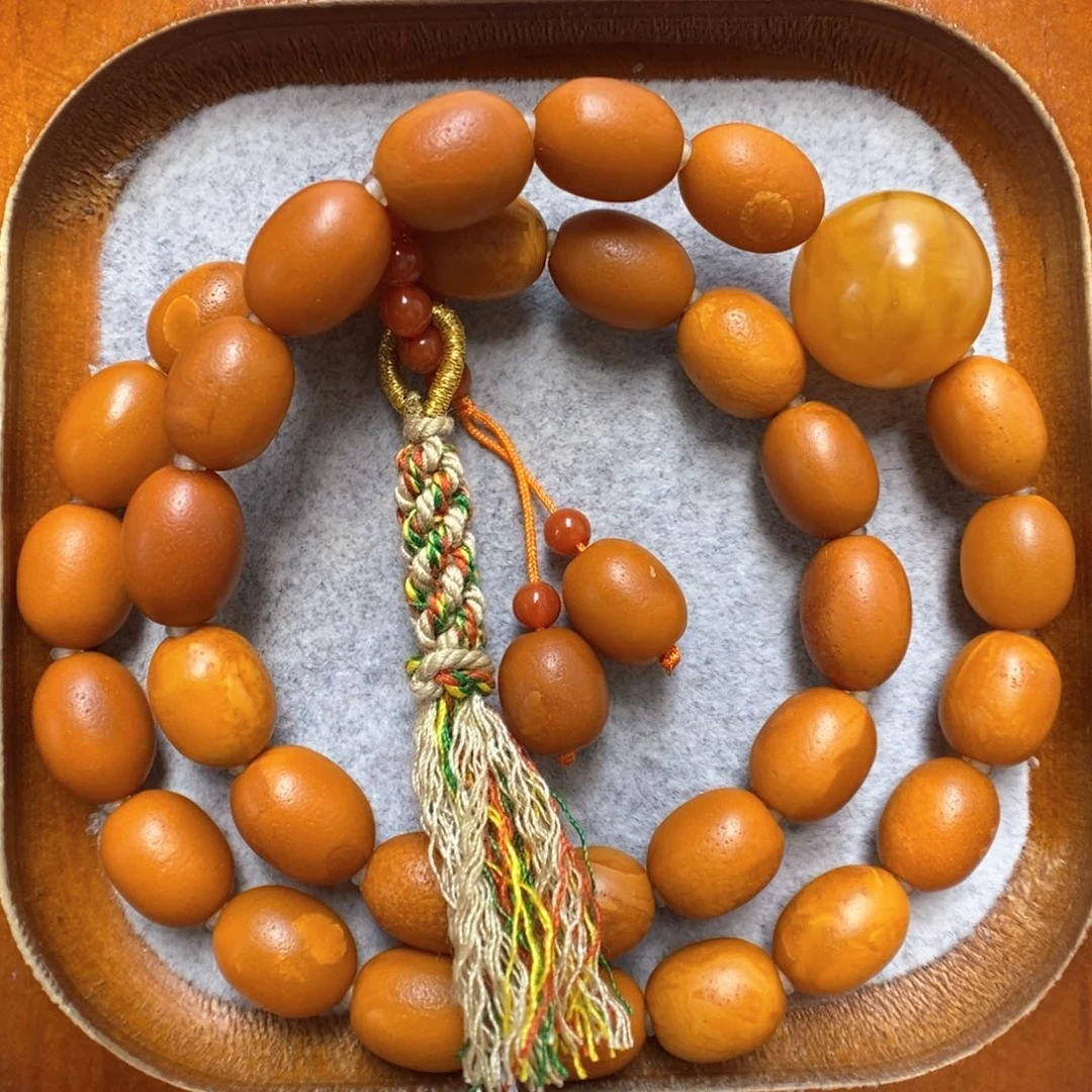 蜜蜡手串未镶嵌蜜蜡手串