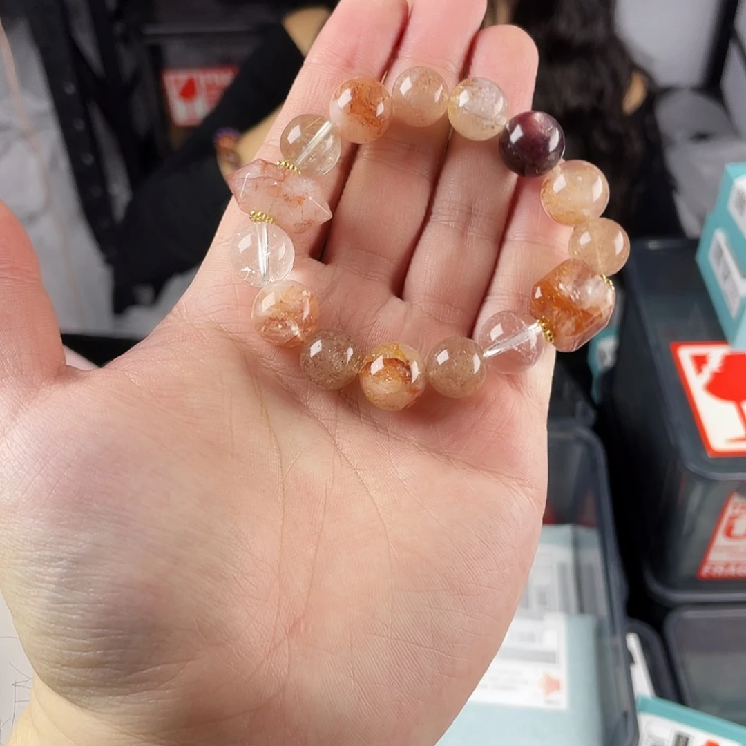 手链水晶银S925镶嵌