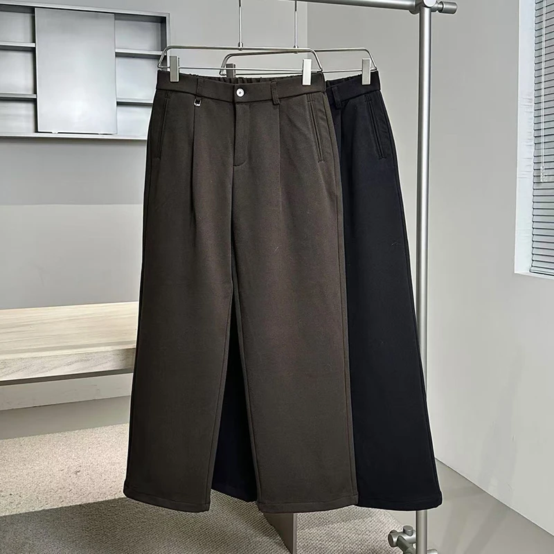 一轩轩轩【在仓现现】秋冬季男士高街cleanfit宽松休闲裤裤子29027