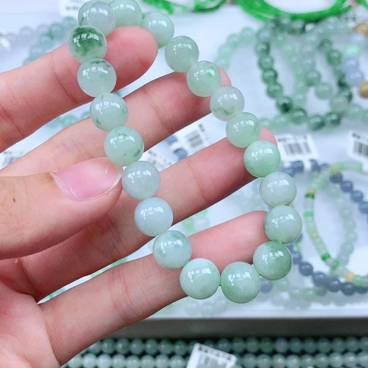 未镶嵌手链翡翠翡翠