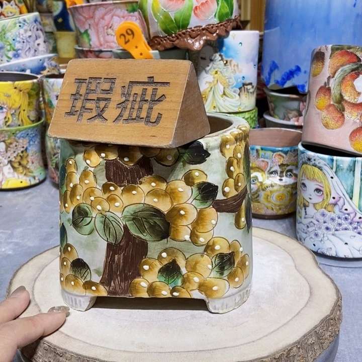 景德镇艺术手绘作品