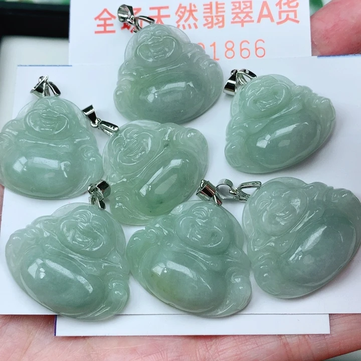 翡翠未镶嵌颈饰多样性发其1