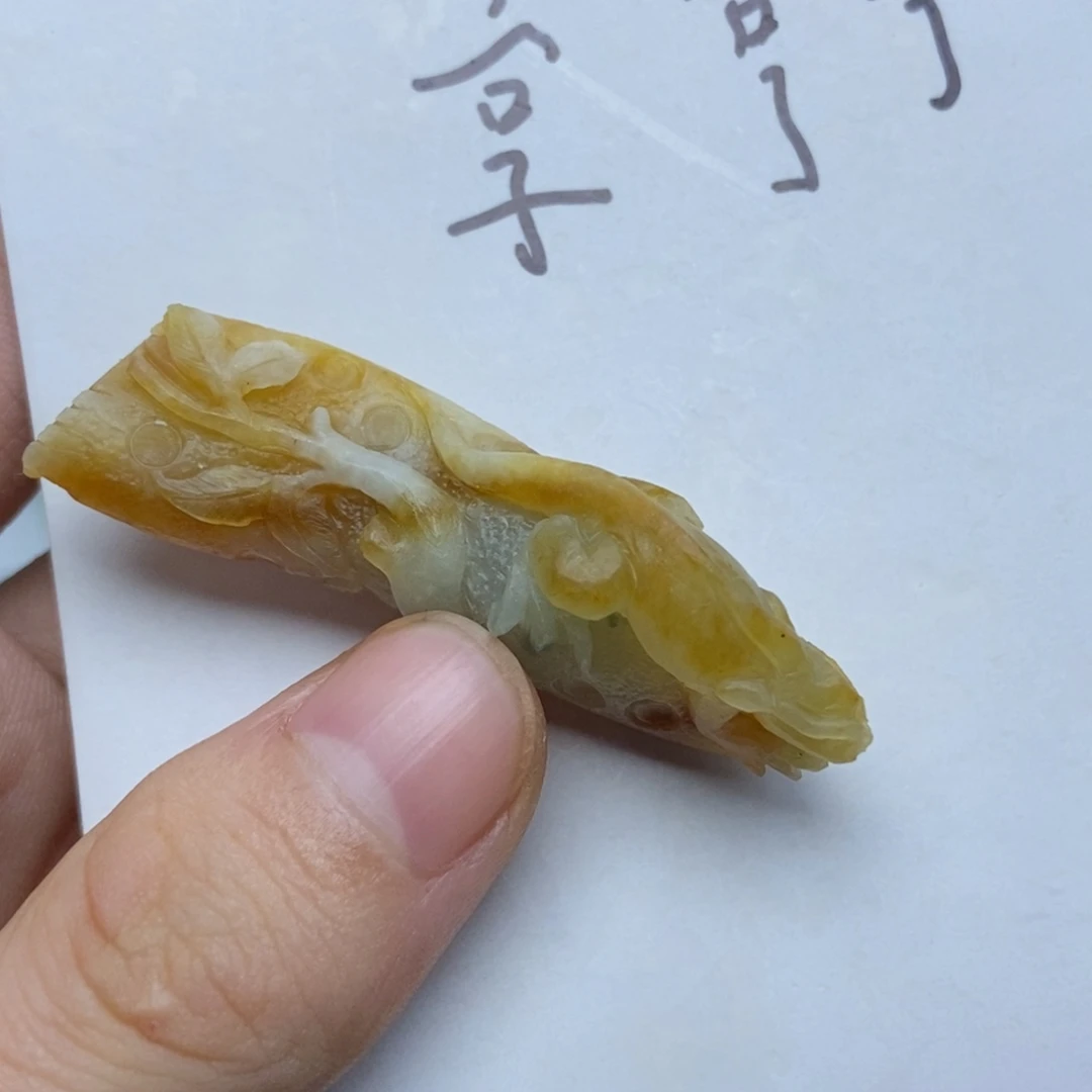 未镶嵌定制翡翠c****e金蟾