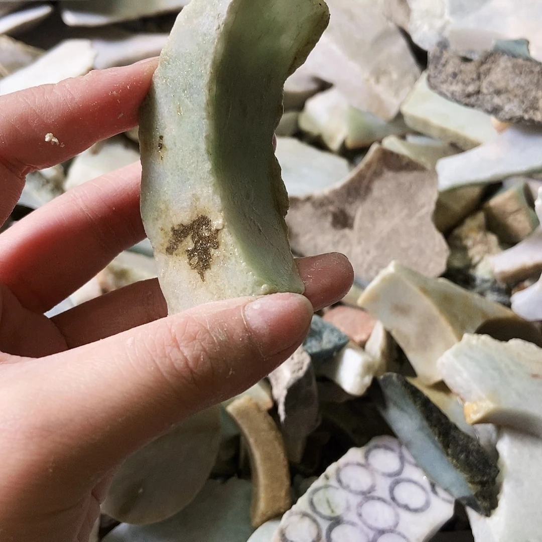 翡翠未镶嵌颈饰天然翡翠