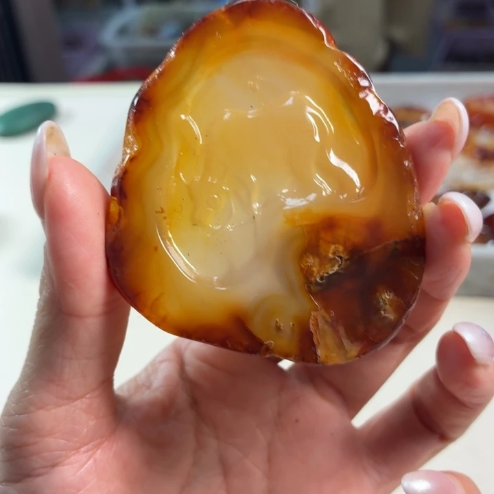 玛瑙/玉髓未镶嵌吊坠(不含链)