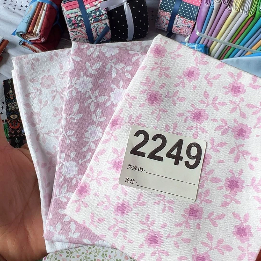 3片纯棉品牌小布块45.50厘米一片