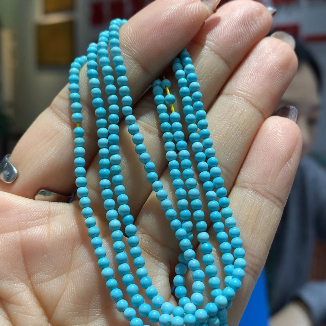 未镶嵌绿松石长链