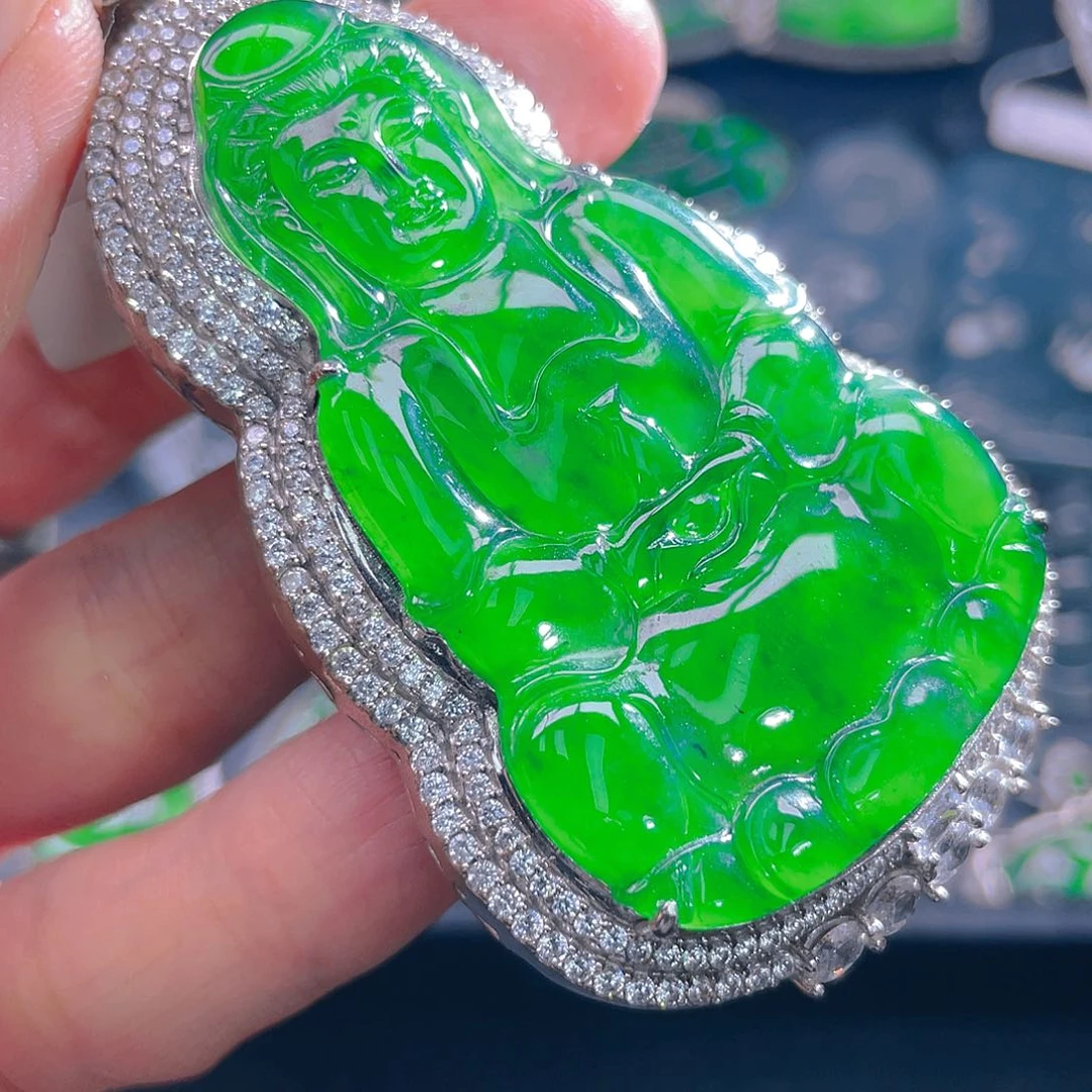 颈饰未镶嵌翡翠翡翠