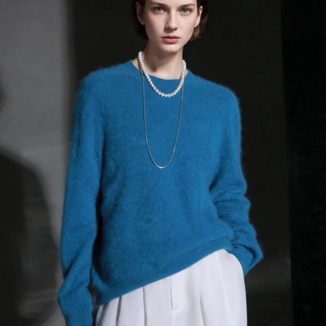 新疆包邮A101-A150号高领毛衣女士短款复古休闲时尚长袖冬季洋气