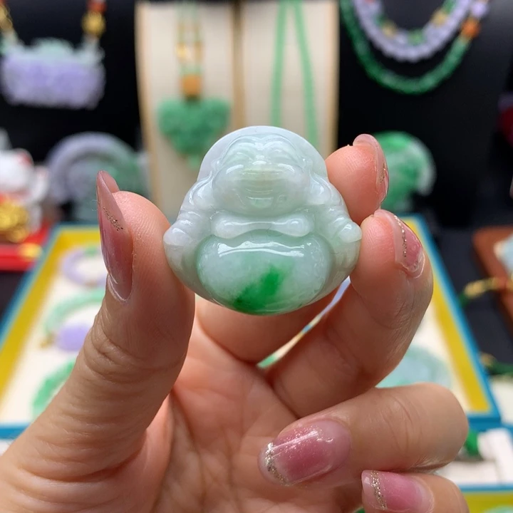 颈饰未镶嵌翡翠翡翠佛公