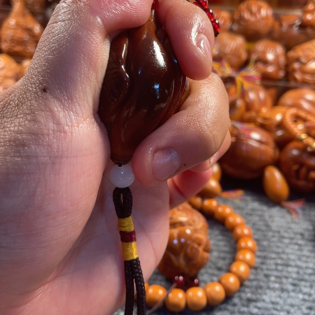 橄榄核手串/手链玉华蝴蝶