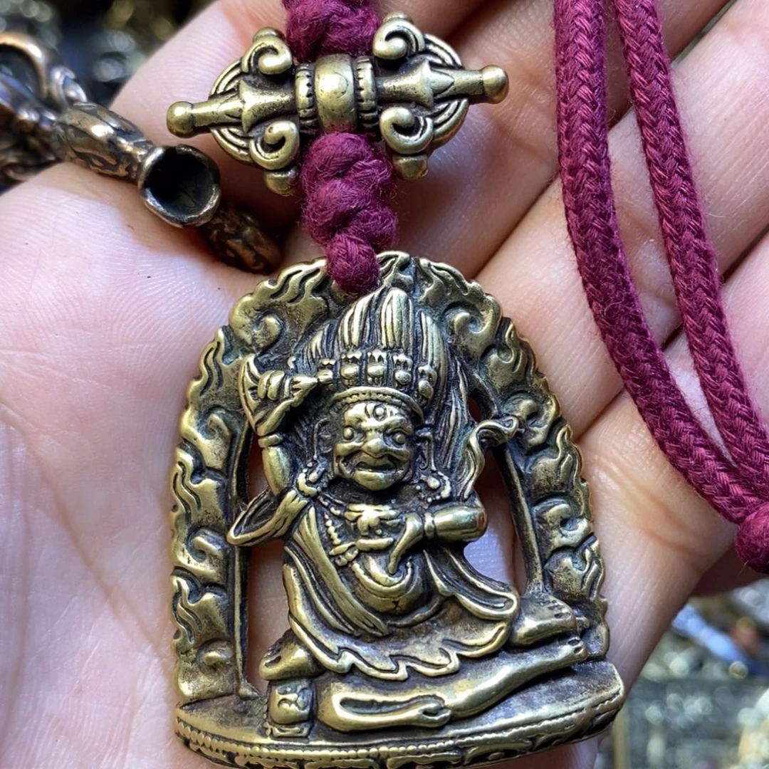 藏式大黑天牌子搭配