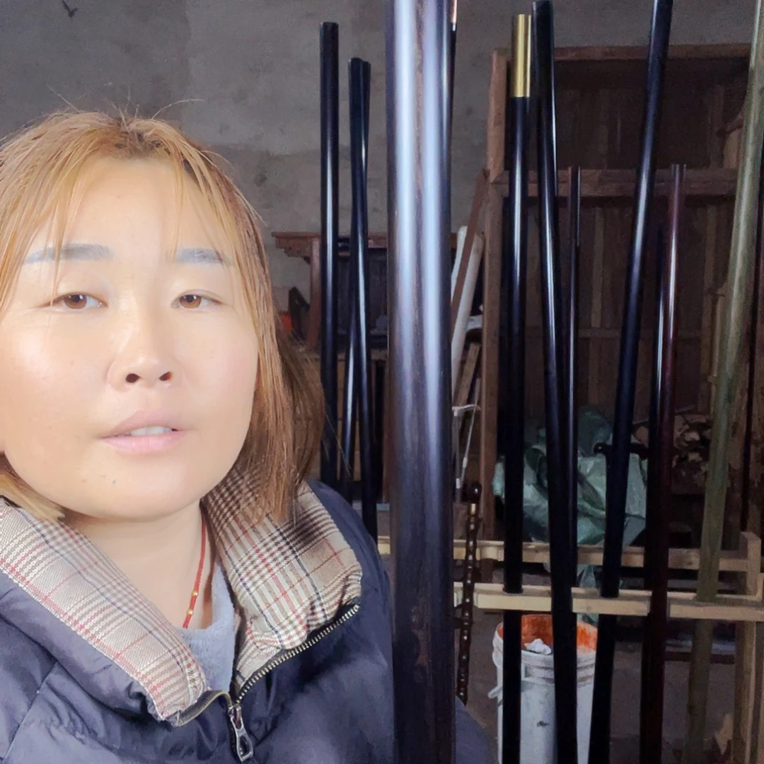 用***5香榧木把玩棍车载棍防身棍