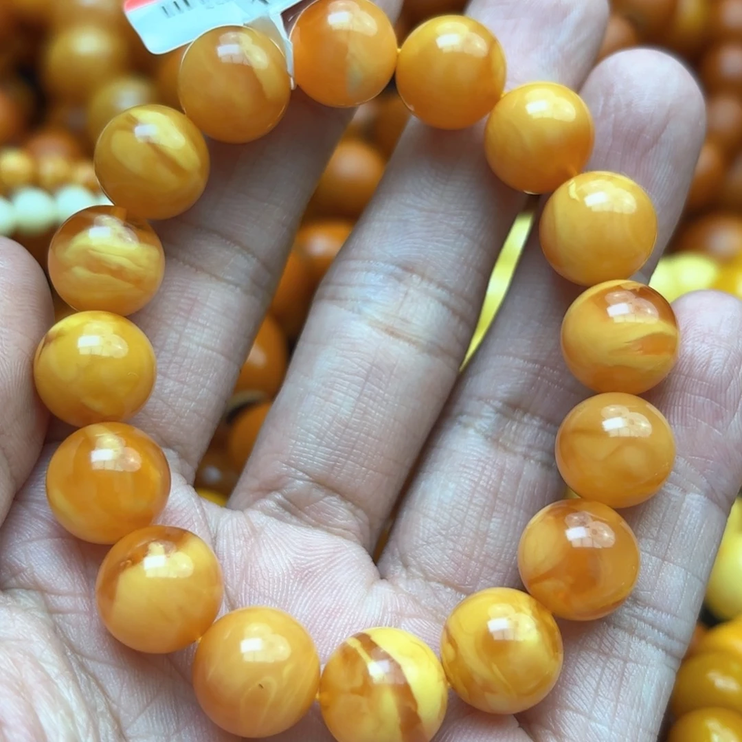 琥珀手链未镶嵌蜜蜡