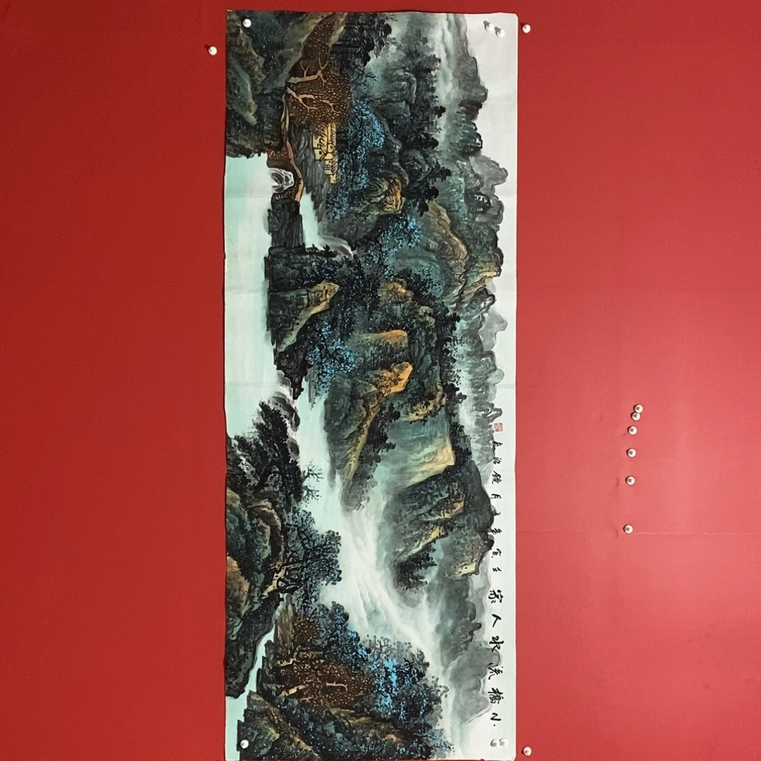 国画山水花鸟字画书画国画