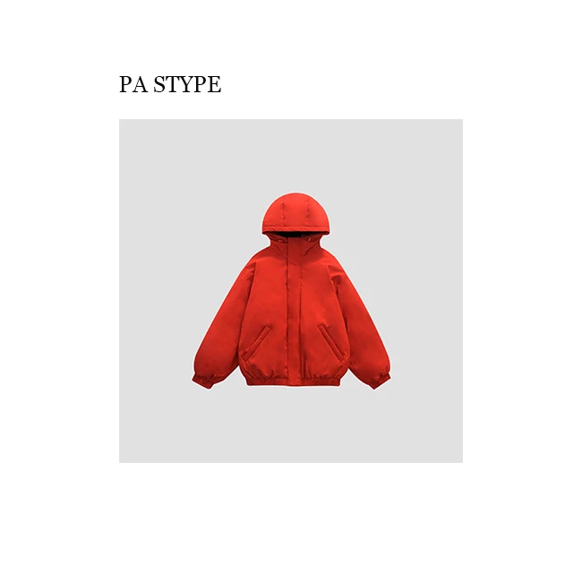 PA·STYPE实力抗风滑雪服外套90白鸭绒立领连帽羽绒服20022