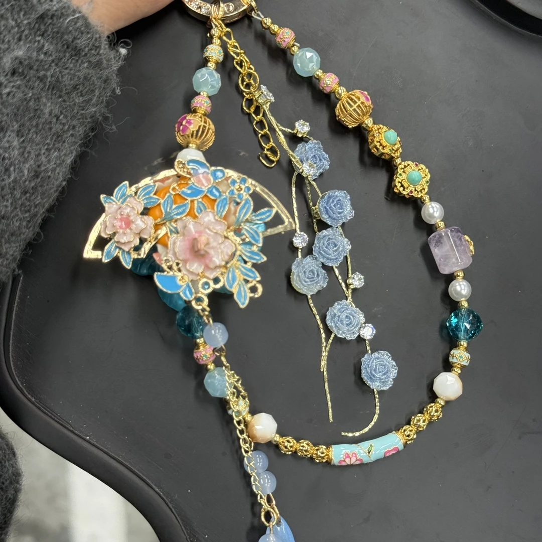 C201-C300 麦兜家[宠粉福利】diy手机链重工配件防丢挂链