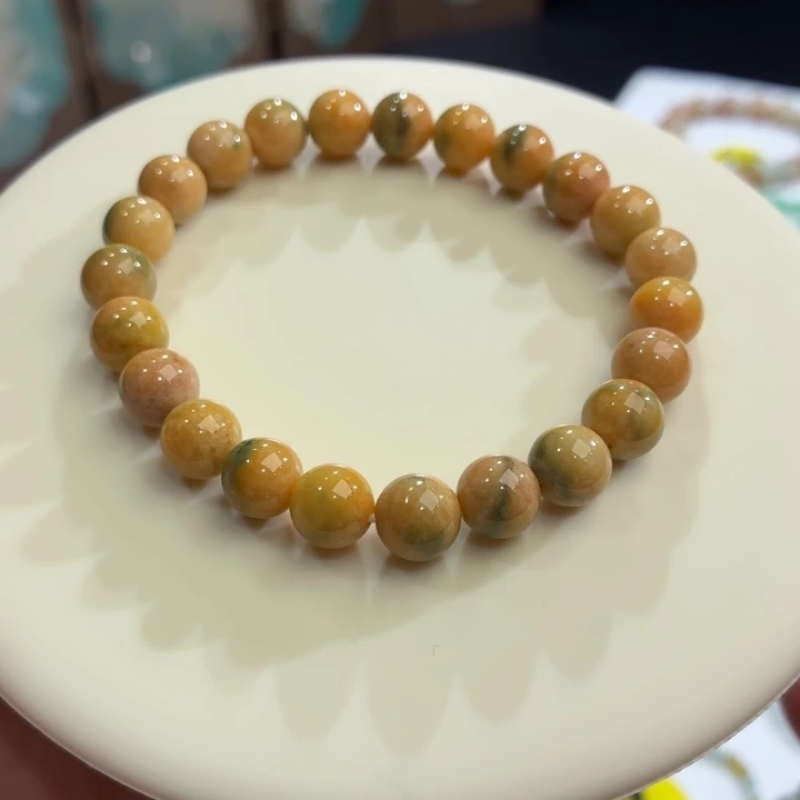 翡翠未镶嵌手链卡8.5福利款