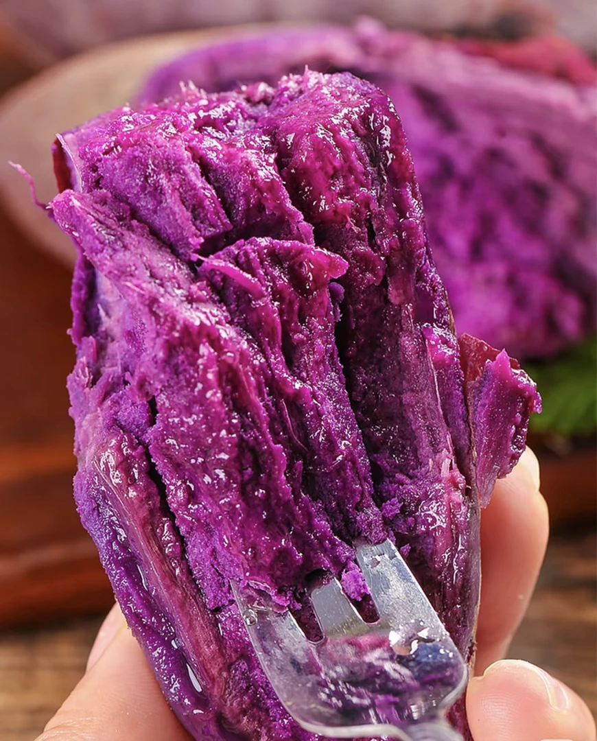 【沙地现挖】紫罗兰紫薯粉糯香甜可作粗粮代餐