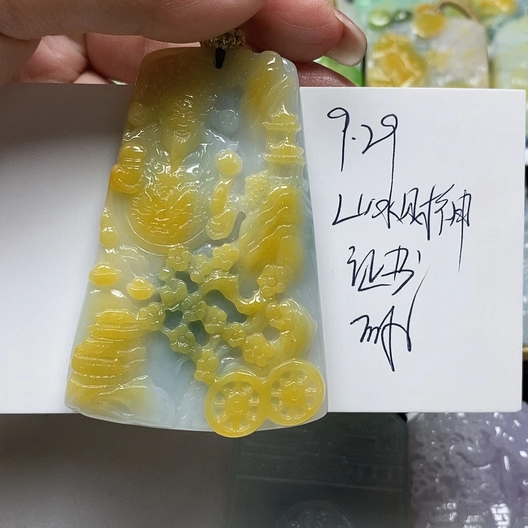 任***少翡翠未镶嵌颈饰翡翠