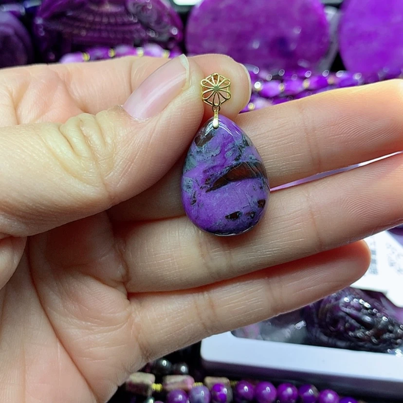 【闪购商品】苏纪石（舒俱来）18K金镶嵌吊坠