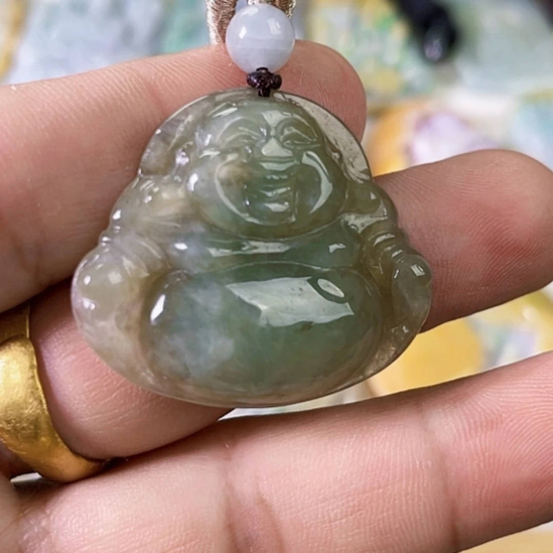 【闪购商品】颈饰未镶嵌翡翠天然翡翠吊坠