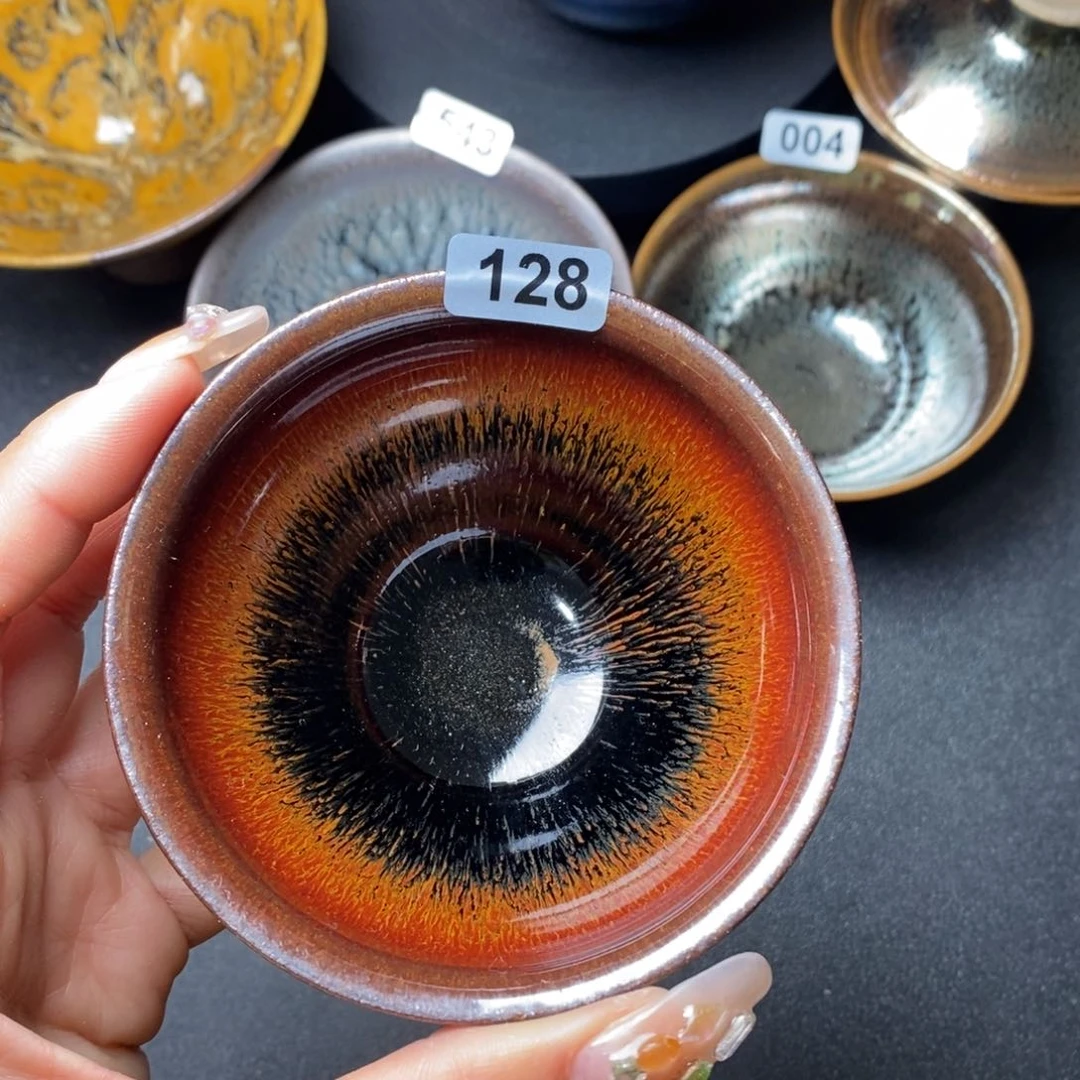 茶盏建窑建盏主人杯128