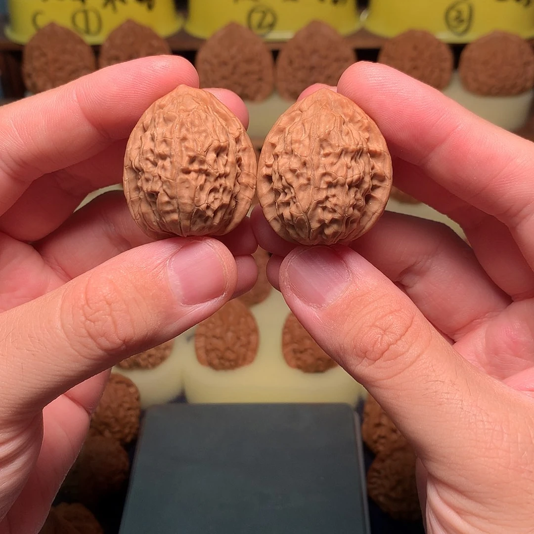 文玩核桃吊坠31秦岭野生莲花