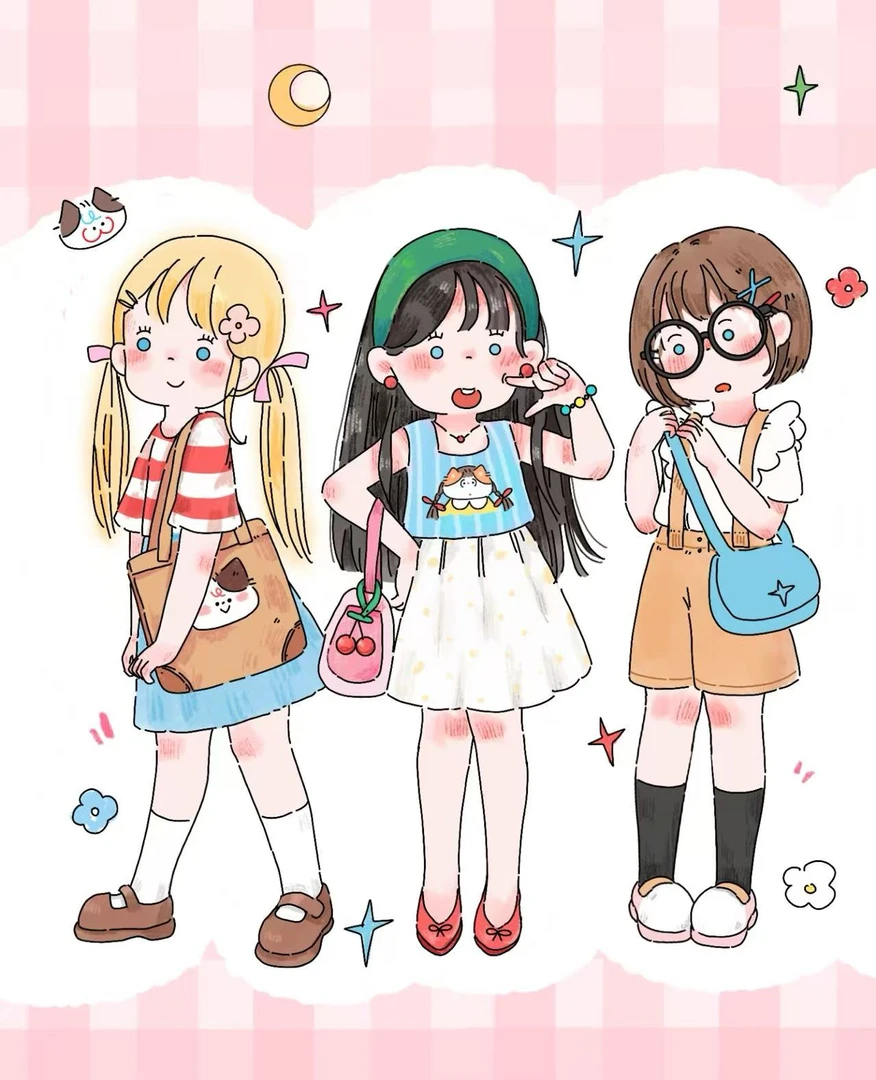 【小桂圆】正版Suki myfriends蜜拉我的朋友盲盒潮玩手办