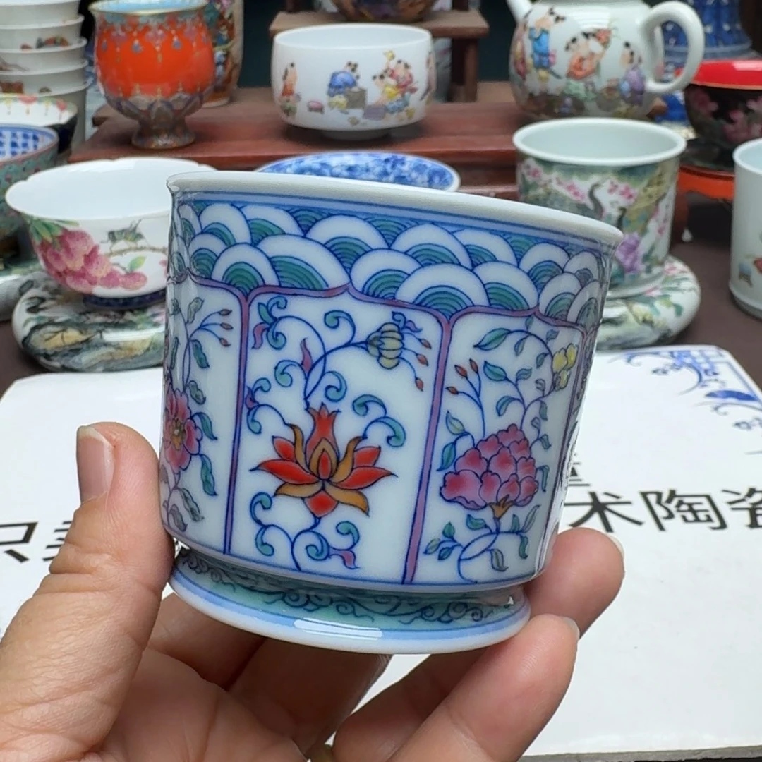 景德镇手工手绘展示