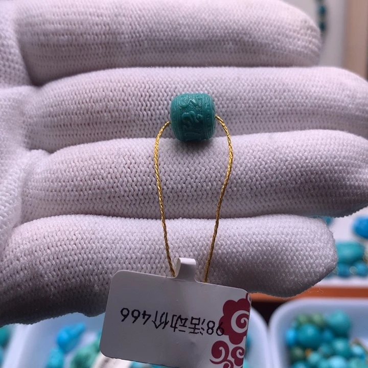 绿松石未镶嵌珠宝奇石10mm