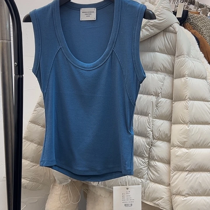 棉今天新款 波西兰背心