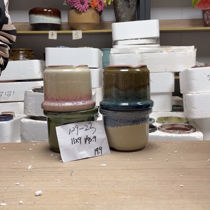 粗陶多肉花盆微瑕23