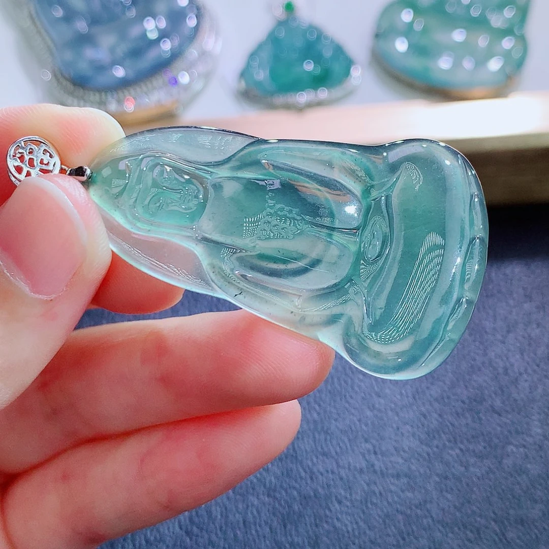 颈饰未镶嵌翡翠翡翠