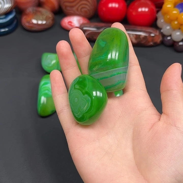 小***）未镶嵌玛瑙/玉髓珠宝奇石