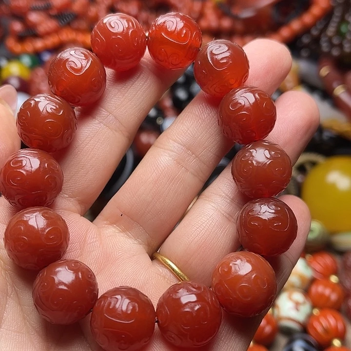 玛瑙/玉髓未镶嵌手链