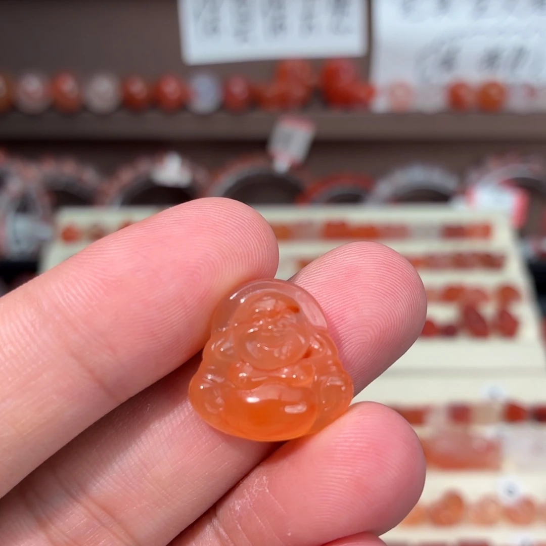 南红玛瑙未镶嵌川料佛公1