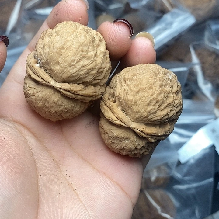 文玩核桃把件     32h